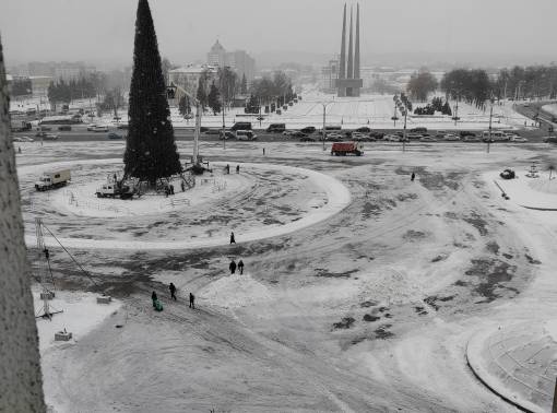 Центр города с видом на Площадь Победы  - kvartirka.by