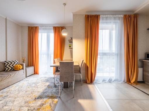 1-комнатная квартира на сутки. Минск Маяк. Подходит для командировок и отдыха. Современная техника. Самозаселение. Wi-Fi. - kvartirka.by