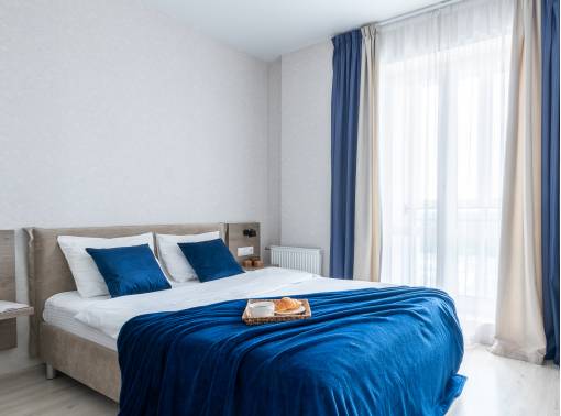 1-комнатная квартира на сутки. Минск Маяк. Метро 3 минуты. Бесконтактное заселение. Wi-Fi. Кухня объединена с жилой зоной. Отдельная спальня. - kvartirka.by