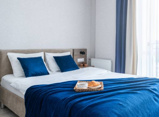 1-комнатная квартира на сутки. Минск Маяк. Метро 3 минуты. Бесконтактное заселение. Wi-Fi. Кухня объединена с жилой зоной. Отдельная спальня. - kvartirka.by