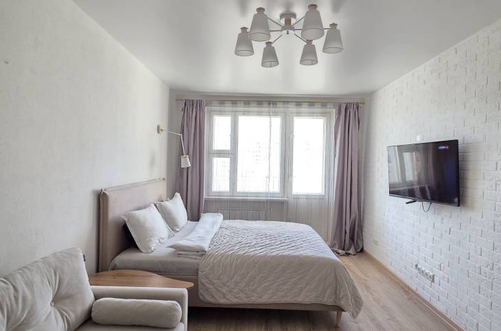 1-Комнатная квартира на неделю в  Минске,  Кунцевщина ул., 17    изображение 1 - kvartirka.by