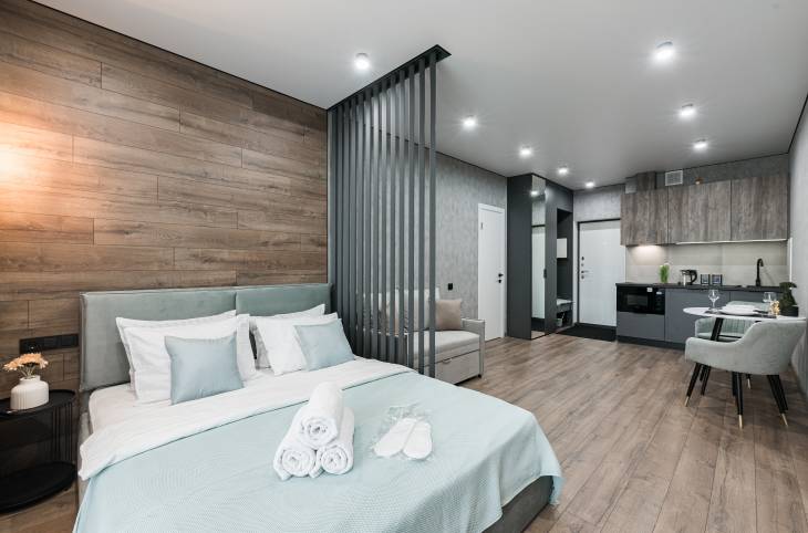 Студия на сутки в  Минске,  Николы Теслы ул., 28    изображение 1 - kvartirka.by