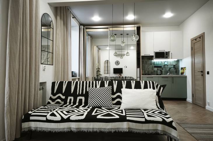 Студия на ночь в  Могилеве,  Ленина бульвар, 4    изображение 2 - kvartirka.by