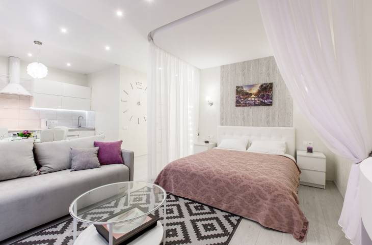 Студия на сутки в  Минске,  Грибоедова ул, 1    изображение 1 - kvartirka.by