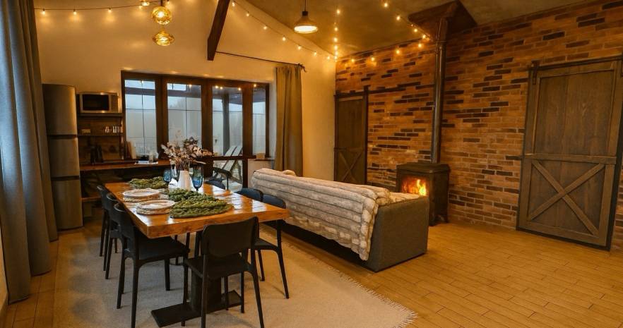 Дом ШАЛЕ с 5м бассейном в Минской области, д. Буцевичи, д. 45  изображение 4 - kvartirka.by