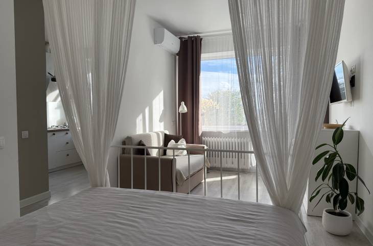 1-Комнатная квартира на сутки в  Полоцке,  Скорины Франциска пр-т., 40    изображение 5 - kvartirka.by