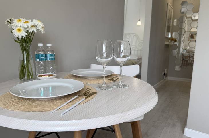 1-Комнатная квартира на сутки в  Полоцке,  Скорины Франциска пр-т., 40    изображение 6 - kvartirka.by