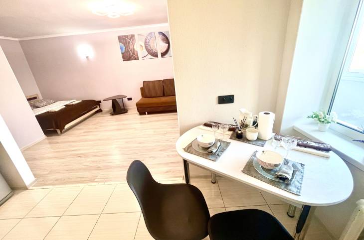 Студия на сутки в  Пинске,  Первомайская ул., 145    изображение 2 - kvartirka.by