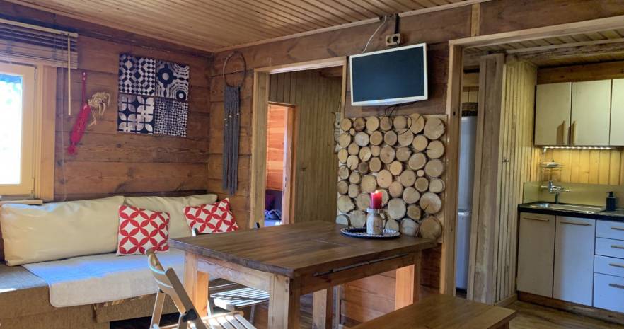 Шале "Можжевеловое" для отдыха с русской банькой в Беловежской пуще в Брестской области, дер. Чабахи, ул. Лесная, д.21  изображение 2 - kvartirka.by