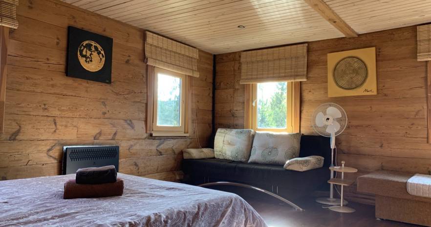 Шале "Можжевеловое" для отдыха с русской банькой в Беловежской пуще в Брестской области, дер. Чабахи, ул. Лесная, д.21  изображение 6 - kvartirka.by