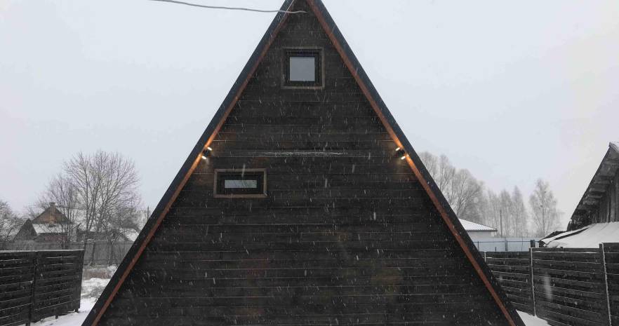 Сдаётся уютный A-frame дом " CHILL " в Гомельской области, г.Добруш, ул. Кривенченко, д.55  изображение 15 - kvartirka.by