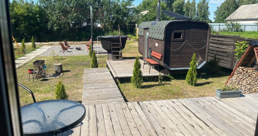 Сдаётся уютный A-frame дом " CHILL " в Гомельской области, г.Добруш, ул. Кривенченко, д.55  изображение 6 - kvartirka.by