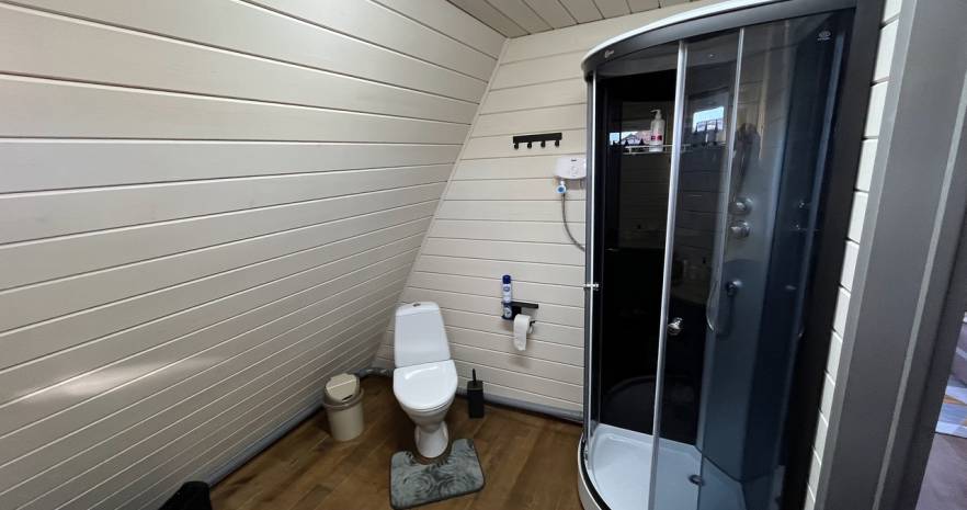 Сдаётся уютный A-frame дом " CHILL " в Гомельской области, г.Добруш, ул. Кривенченко, д.55  изображение 10 - kvartirka.by