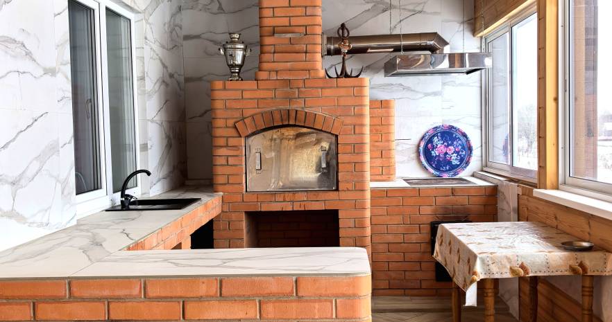 Дом с баней, терраса с барбекю, мангальная зона в Витебской области, Витебск, ул.Марии Чуманихиной, д.48  изображение 47 - kvartirka.by