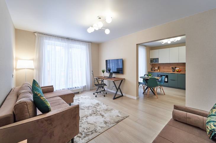 2-Комнатная квартира на сутки в  Минске,  Пилотная ул., 28    изображение 1 - kvartirka.by