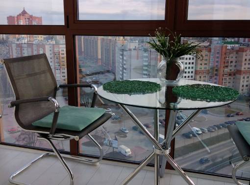 Студия в центре на 16 этаже с панорамной лоджией - kvartirka.by