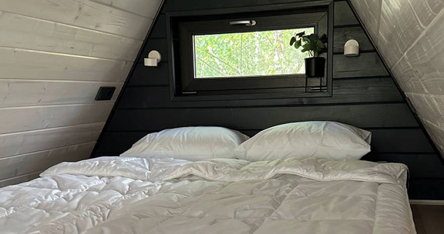 A-Frame House «White» в Минской области, СТ Надажда  изображение 14 - kvartirka.by