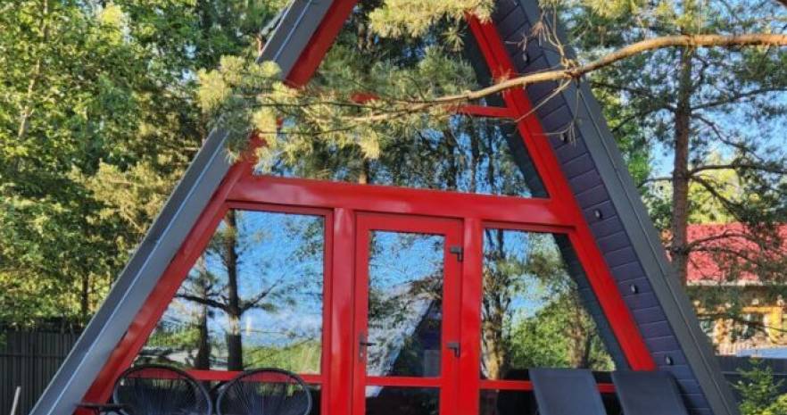A-Frame House «RED» в Минской области, СТ Надежда  изображение 3 - kvartirka.by