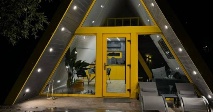 A-Frame House «Yellow» в Минской области, СТ Надежда  изображение 4 - kvartirka.by