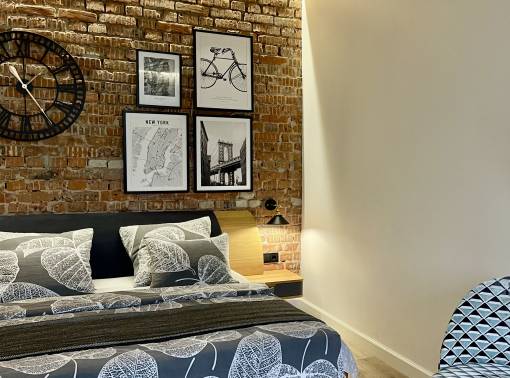 Loft c кроватью King size. Центр. - kvartirka.by
