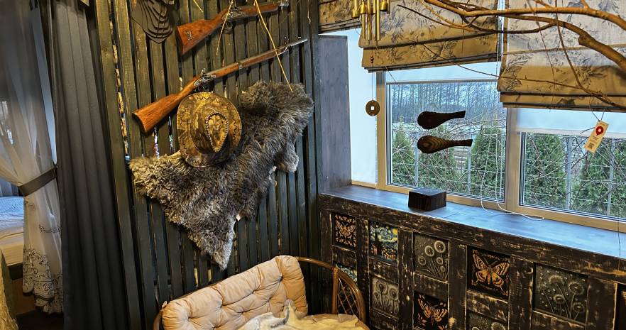 Арт-Хижина на двоих усадьбы «Дольче Вита» в Витебской области, Сорочинский сельсовет, д. Корсаково 38  изображение 7 - kvartirka.by