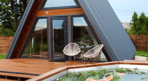 Треугольный дом с банным чаном PARADISE HOUSE BY - kvartirka.by