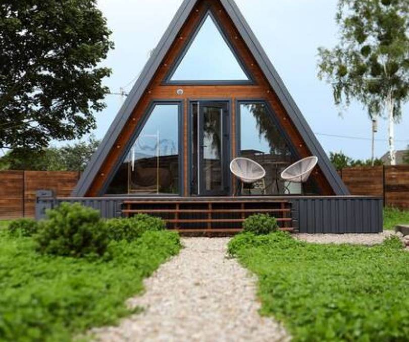 Треугольный дом с банным чаном PARADISE HOUSE BY - kvartirka.by