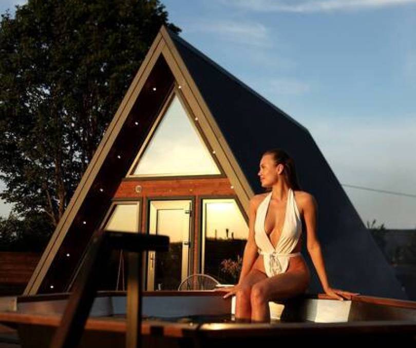 Треугольный дом с банным чаном PARADISE HOUSE BY - kvartirka.by