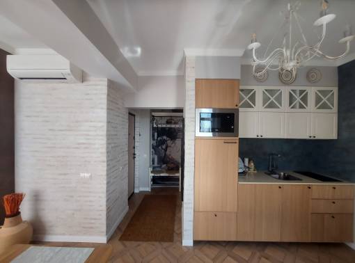 Роскошная ЭКО-студия в Минске с КАМИНОМ!   - kvartirka.by