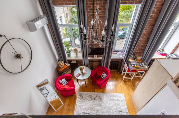 Студия на ночь в  Минске,  Интернациональная ул., 14    изображение 1 - kvartirka.by