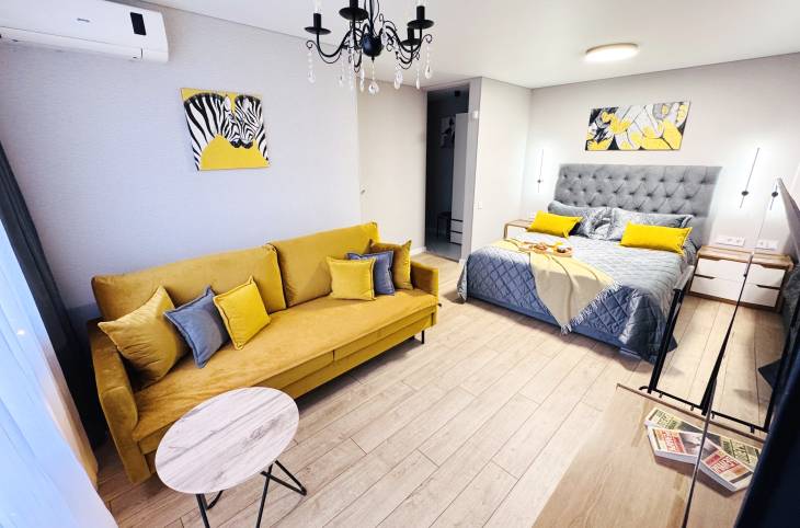 1-Комнатная квартира на час в  Гомеле,  Победы пр., 25    изображение 1 - kvartirka.by