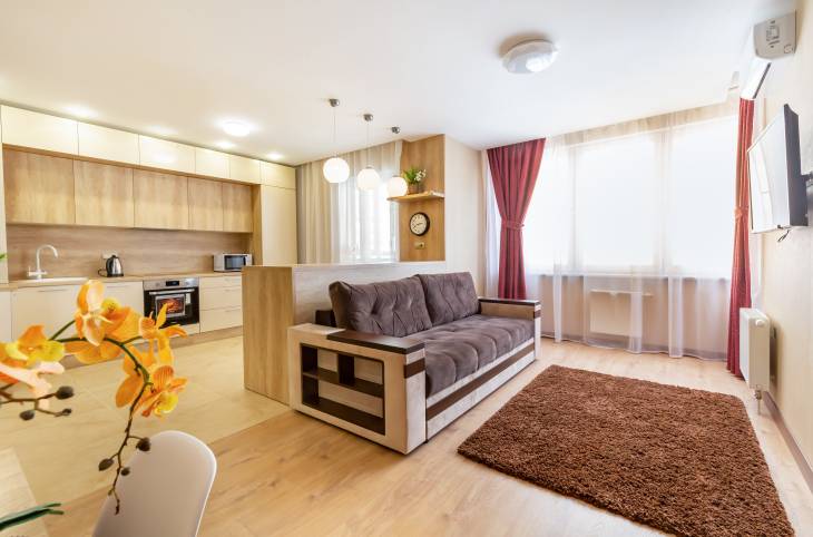 2-Комнатная квартира на сутки в  Минске,  Мстиславца Петра ул., 8    изображение 1 - kvartirka.by