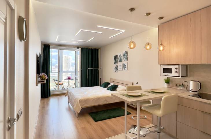 Студия на сутки в  Минске,  Белградская ул., 6    изображение 1 - kvartirka.by