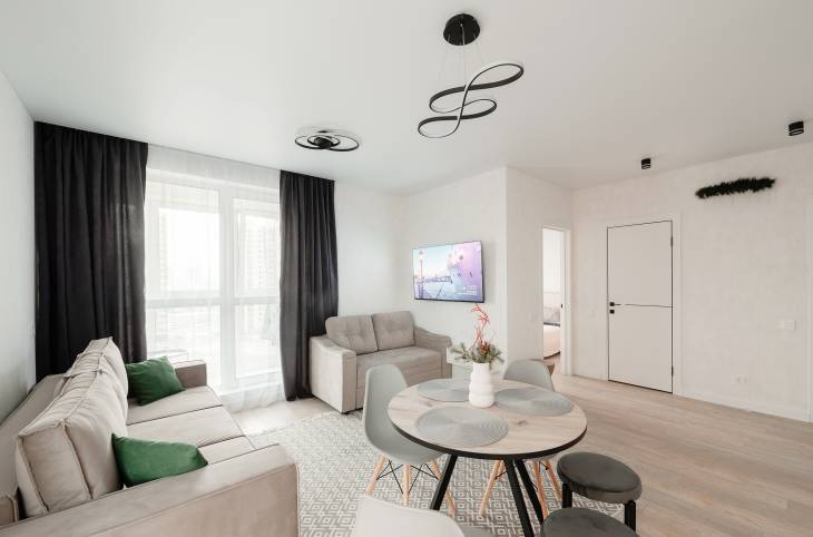 3-Комнатная квартира на сутки в  Минске,  Игоря Лученка ул., 27    изображение 1 - kvartirka.by