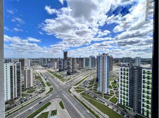 Видовая двушка на 25 этаже. Прекрасный  вид. - kvartirka.by