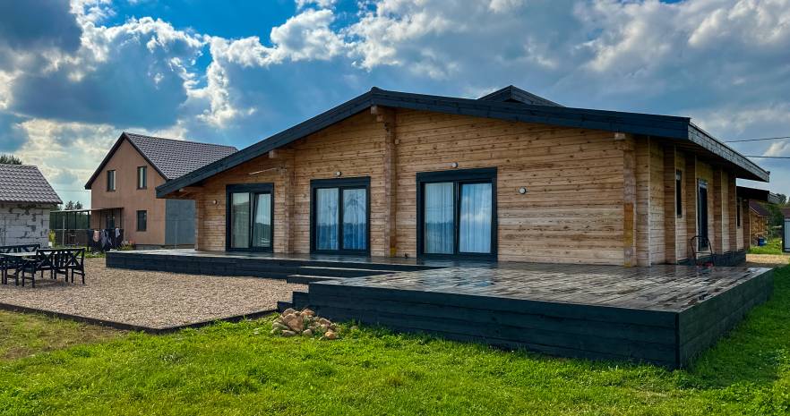 Новый дом для отдыха в Минской области, д.Знаменка, ул. Весенняя, д.6  изображение 28 - kvartirka.by