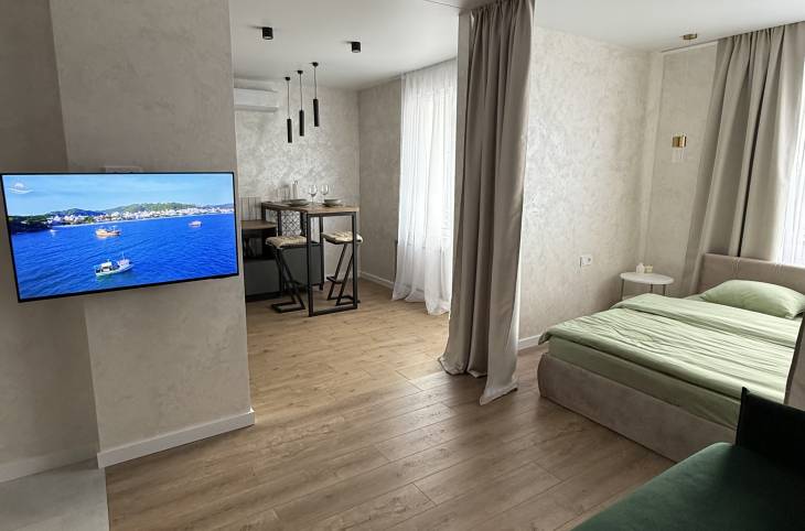 Студия на сутки в  Бресте,  Октябрьской Революции ул., 45    изображение 1 - kvartirka.by