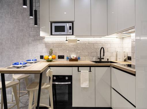 Квартира-студия с камином в ЖК "Minsk World" - kvartirka.by