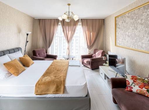 Новая уютная квартира с кроватью king-size - kvartirka.by