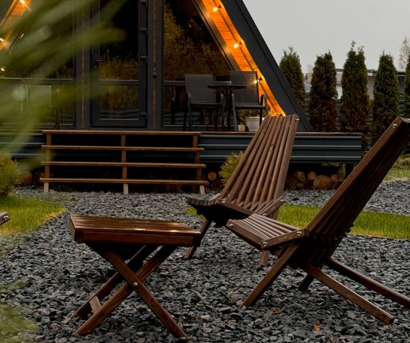 Треугольный дом A-frame «Заранак» - kvartirka.by