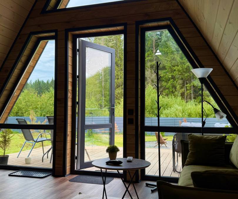 Треугольный дом A-frame «Заранак» - kvartirka.by