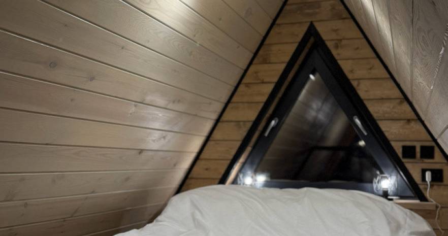 Треугольный дом A-frame «Заранак» в Минской области, Раковский с/с, СТ Заранак, д. 170  изображение 3 - kvartirka.by