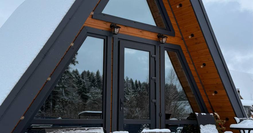 Треугольный дом A-frame «Заранак» в Минской области, Раковский с/с, СТ Заранак, д. 170  изображение 25 - kvartirka.by